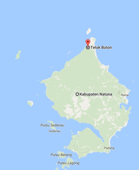 Navigasi Peta Wisata Pantai Teluk Buton - Natuna