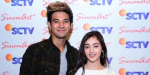 Foto Ammar Zoni Bersama Ranti MAria di sinetron anak-langit Sctv