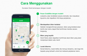 Cara Pesan Ojek Online GrabBike