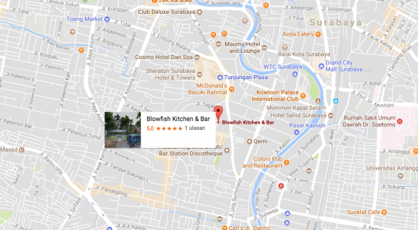 Blowfish Kitchen & Bar Surabaya