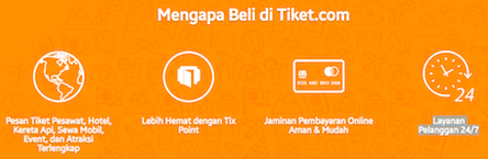 Mengapa memesan di Tiket.com