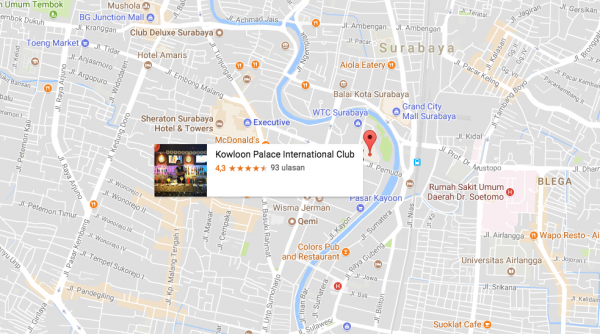 Navigasi ke Club Kowloon Surabaya