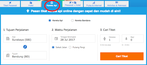 Gambar Mengenai Traveloka.com: Cara Pesan (Booking) Tiket Pesawat / Kereta