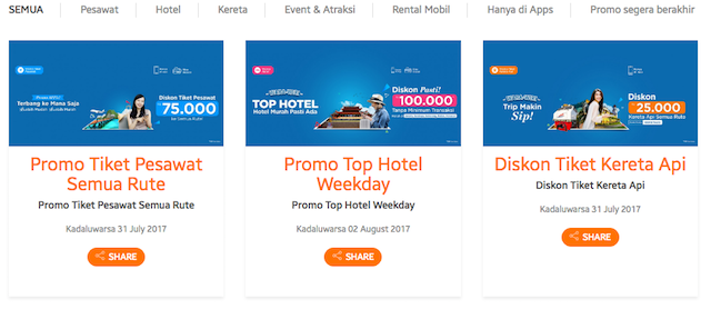 Promo - Diskon Tiket.com