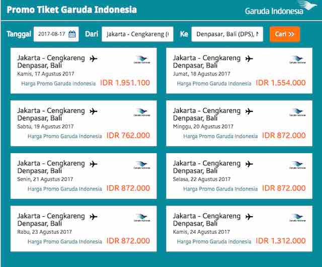 Viral 10 Gambar Cetak Tiket  Garuda  Indonesia  Paling Baru 