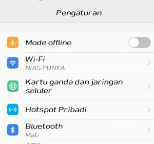 5 Fungsi airplane mode
