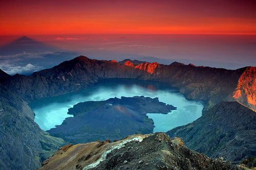 Spot Sunrise Gunung Rinjani